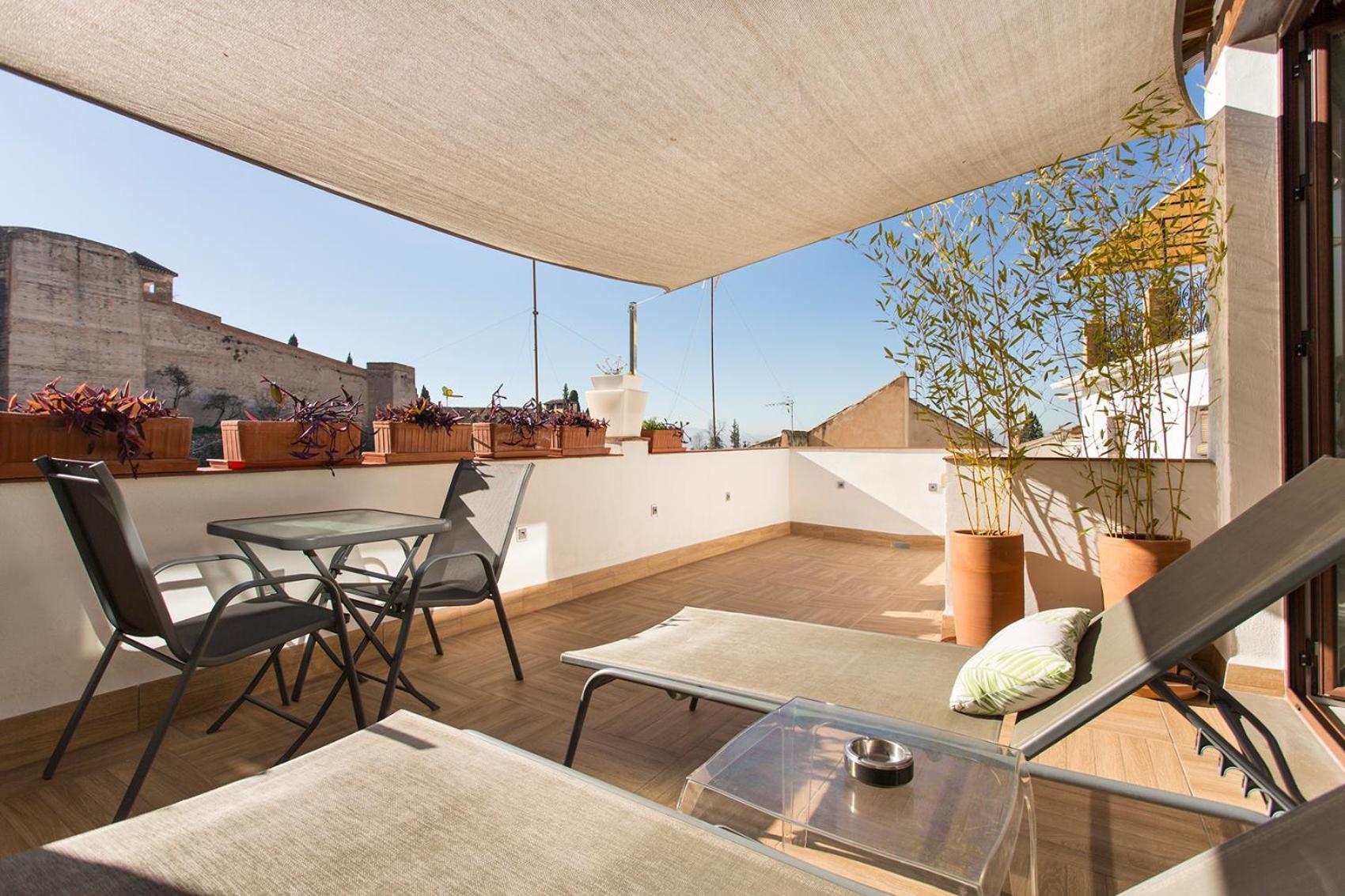 Apartamento Con Terraza Y Cochera Albaycin Granada Dış mekan fotoğraf