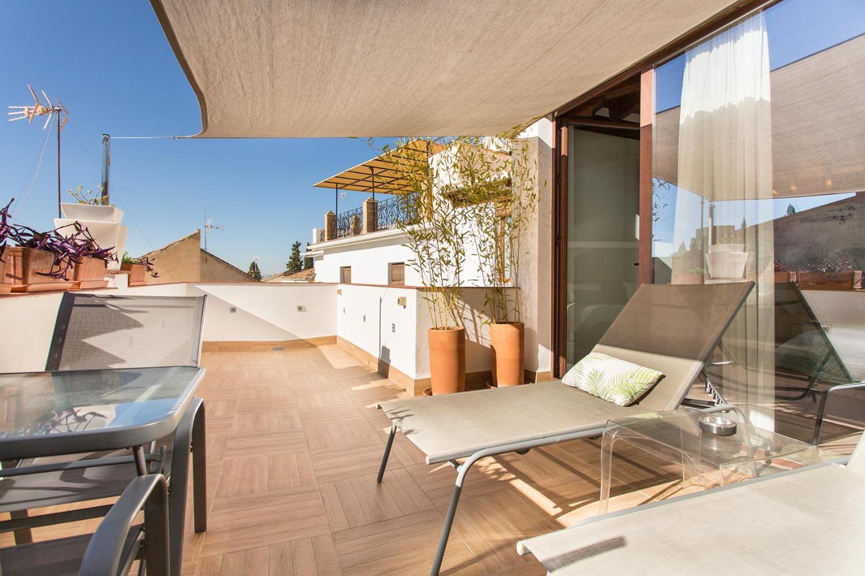 Apartamento Con Terraza Y Cochera Albaycin Granada Dış mekan fotoğraf