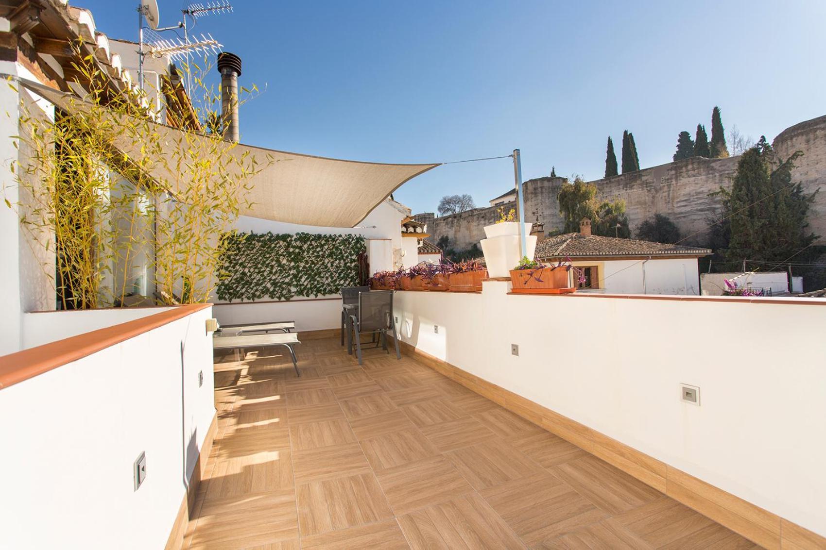 Apartamento Con Terraza Y Cochera Albaycin Granada Dış mekan fotoğraf